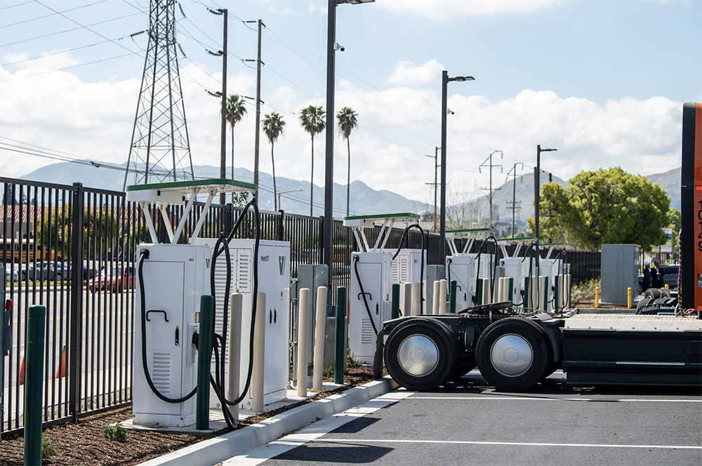 WattEV opens huge electric truck charging depot featuring 1.2-megawatt MCS chargers